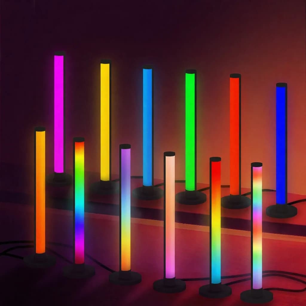 Lampada da scrivania RGB LED reattiva al suono con controllo app