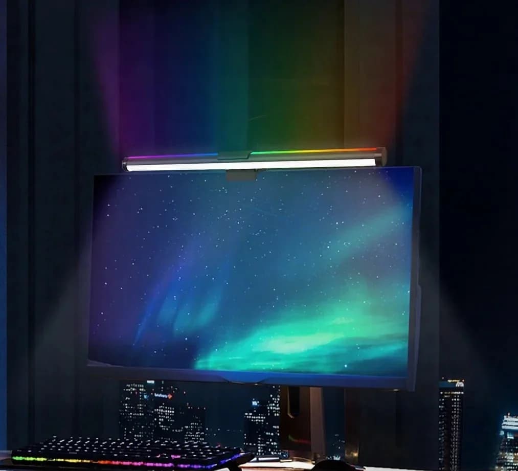Barra Luminosa LED per Monitor Alimentata USB per Scrivania