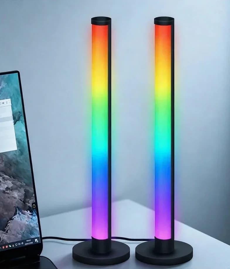 Lampada da scrivania RGB LED reattiva al suono con controllo app