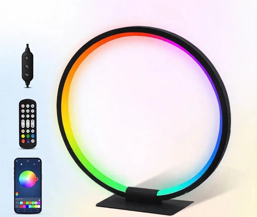 Lucina Notturna LED RGB Atmosfera con Sincronizzazione Musicale