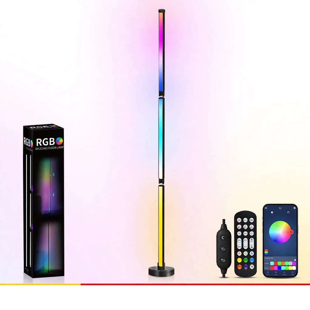 Lampada da Terra RGB Cambio Colore con Sync Musicale e Controllo App