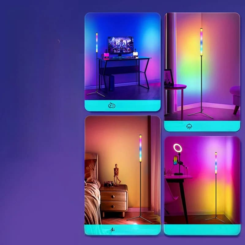 Lampada da Terra RGB Cambia Colore con Sync Musicale e Controllo App