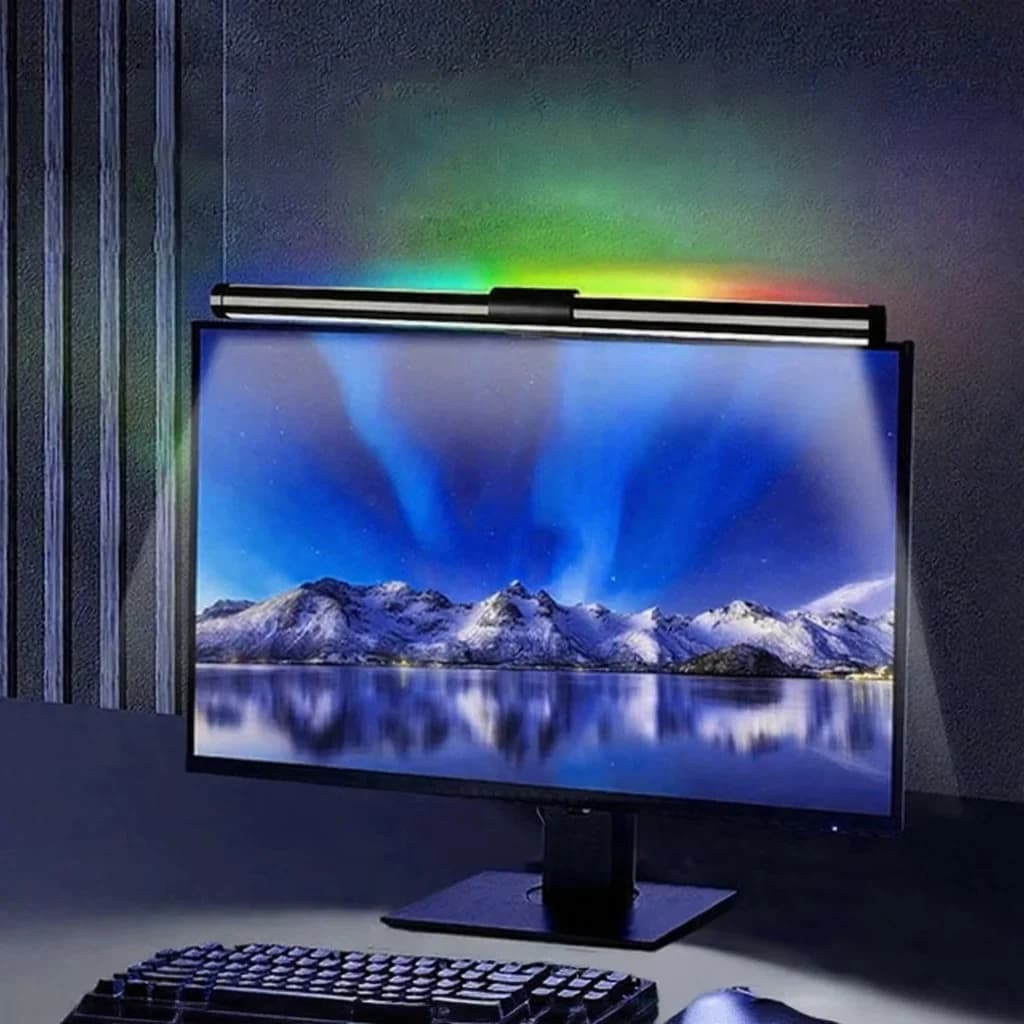 Barra Luminosa LED per Monitor Alimentata USB per Scrivania