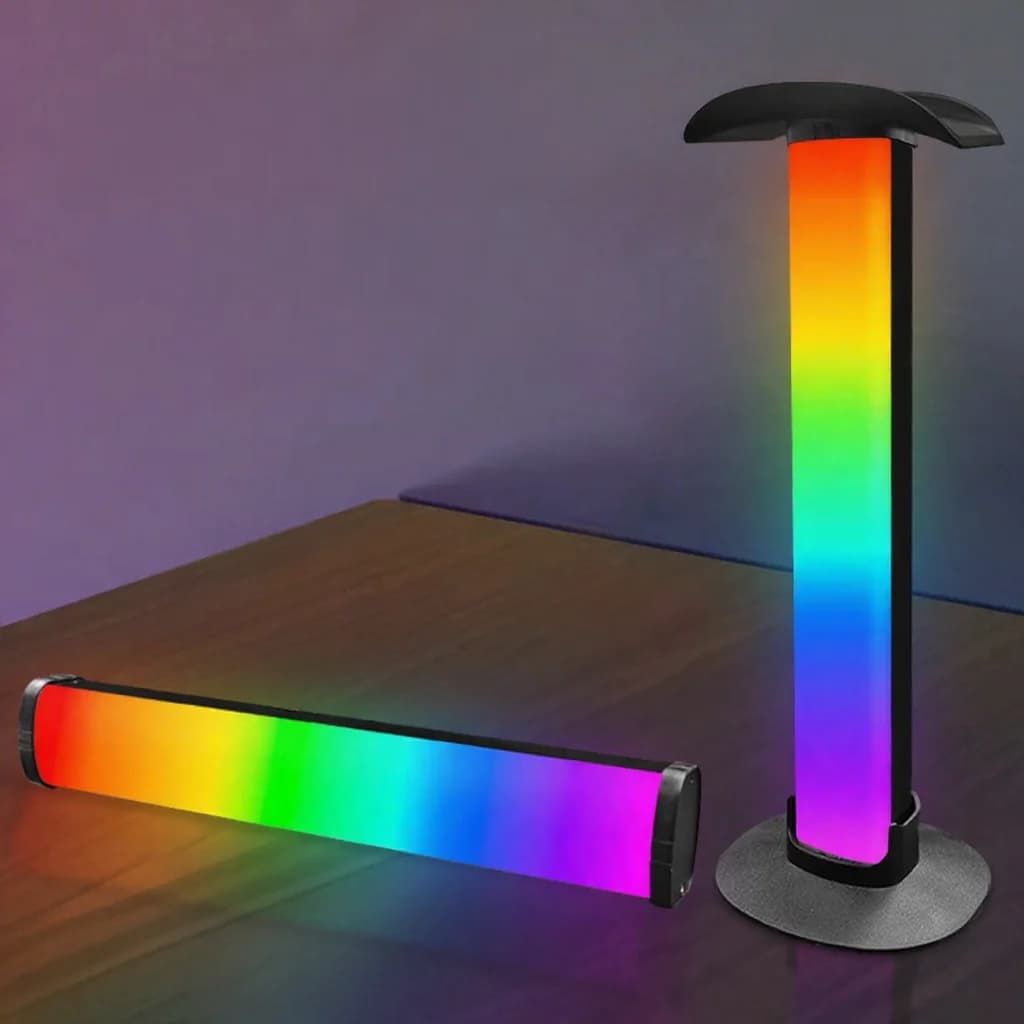 Lampada Atmosfera Gaming RGB con Supporto Cuffie e Sincronizzazione Audio