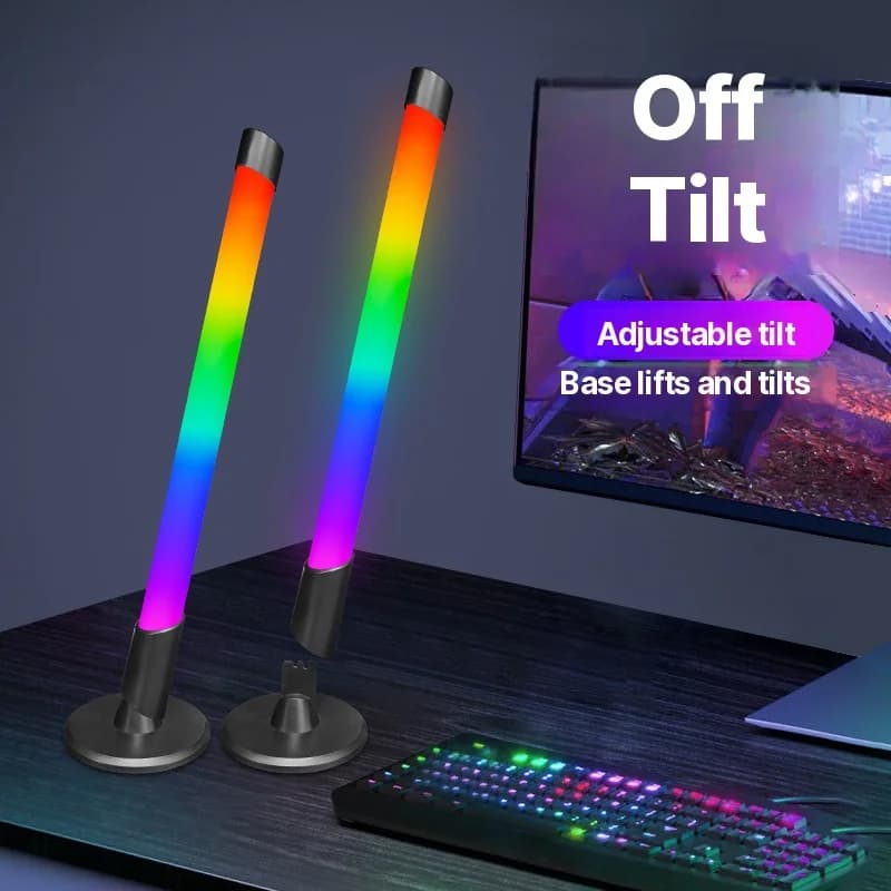 Luce d'atmosfera RGB USB sincronizzata con musica per gaming desktop