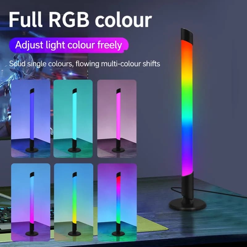 Luce d'atmosfera RGB USB sincronizzata con musica per gaming desktop