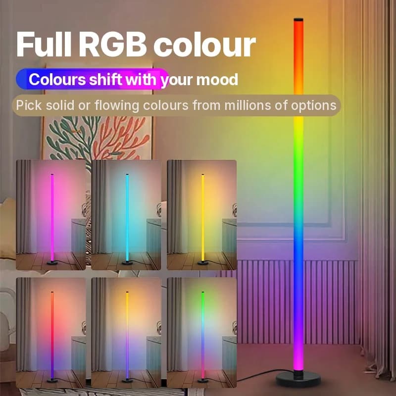 Lampada da Terra Modulare RGB con Sync Musicale e Controllo App