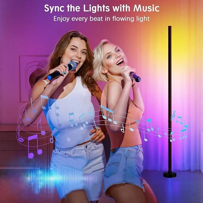 Lampada da Terra RGB Cambio Colore con Sync Musicale e Controllo App