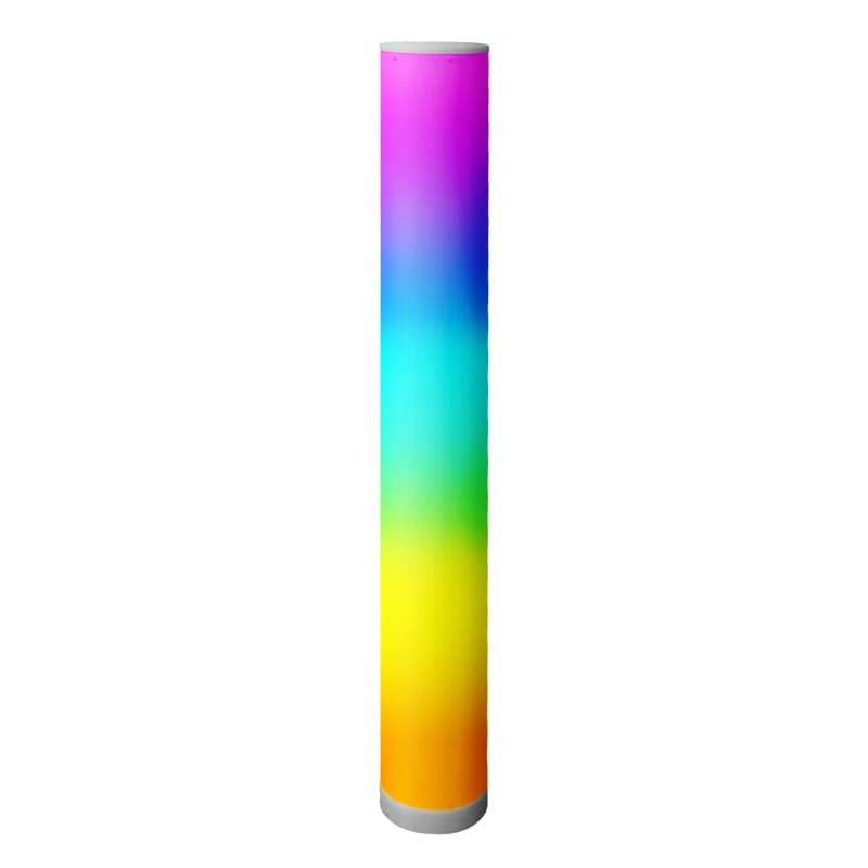 Lampada da Terra Cilindrica RGB con Telecomando e Sync Musicale per Arredamento Casa